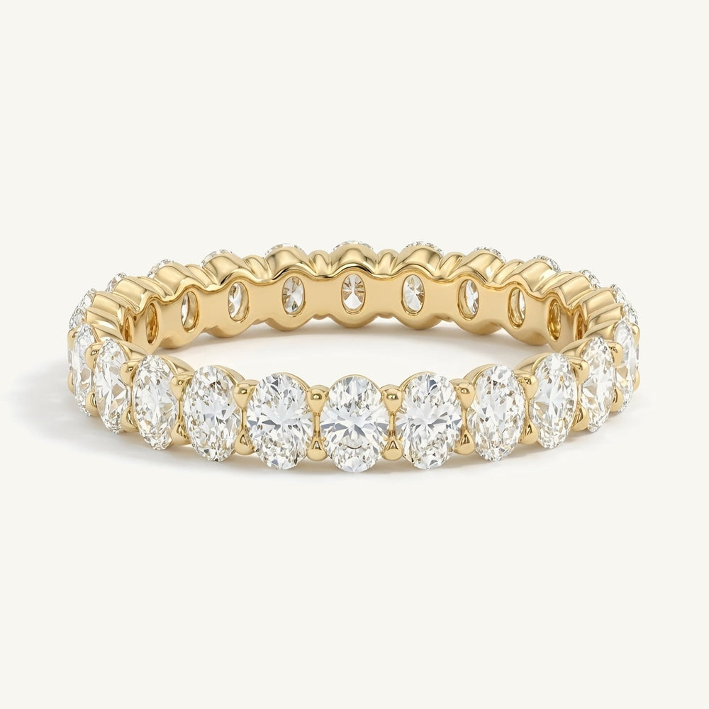 Oval Eternity Band