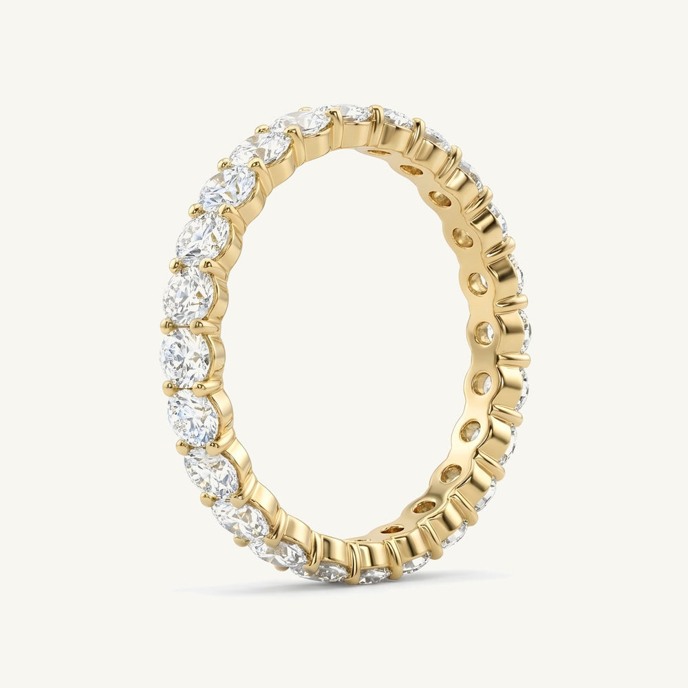 Oval Eternity Band