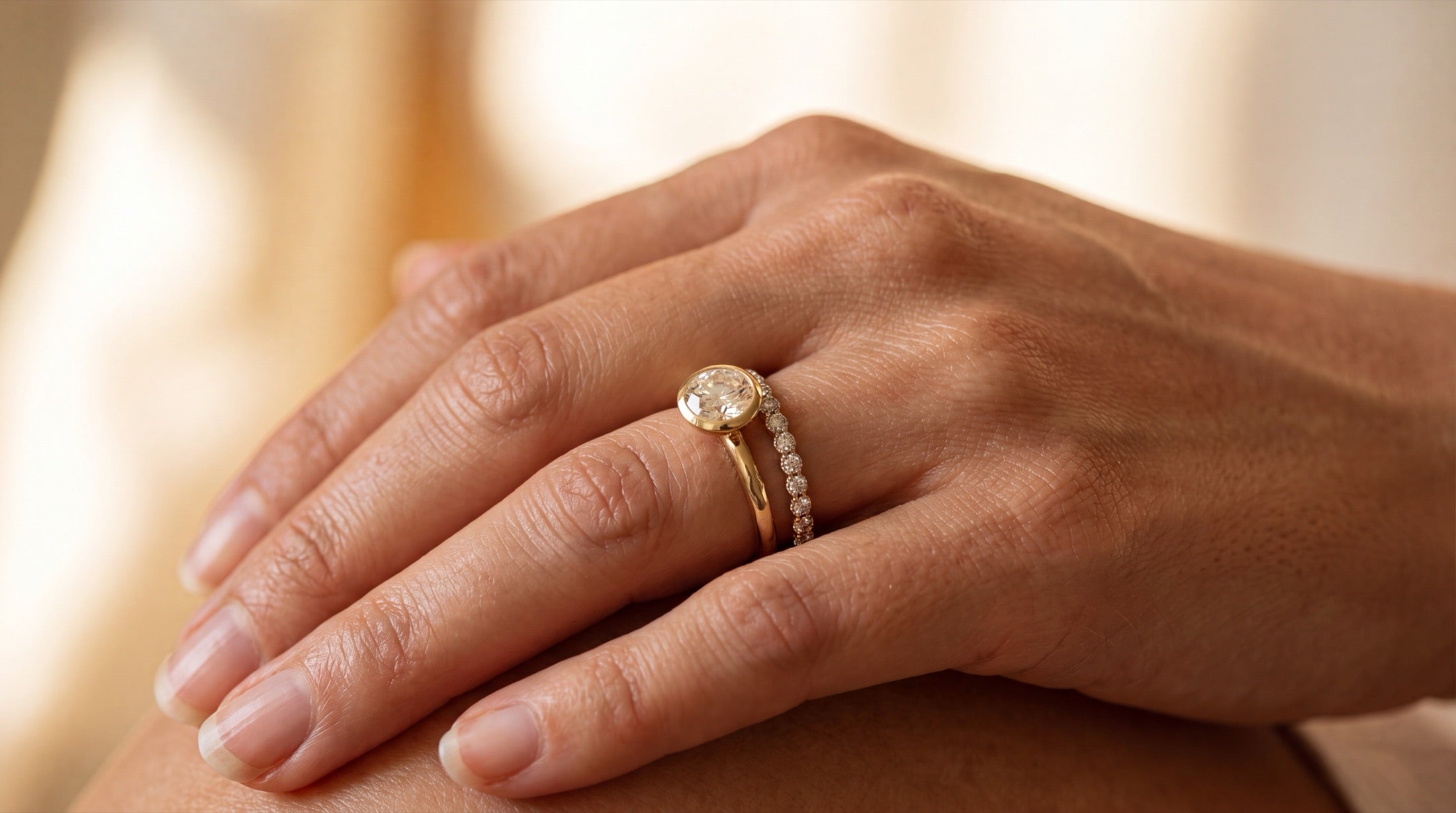Sustainable lab-grown diamond jewellery